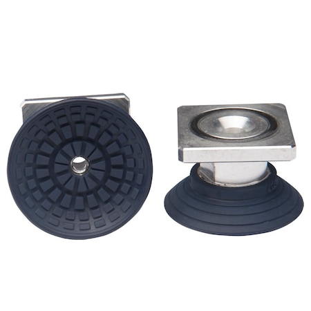 Fipa Flat vacuum cup diam. 40 mm, NBR blue, with R-Adapt 103.040.041.1